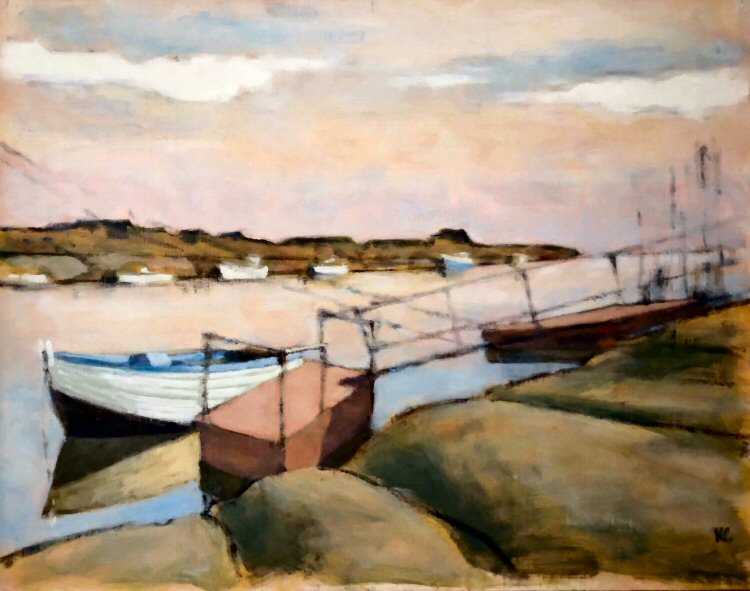 The Blyth at Walberswick by Ken Crowhurst